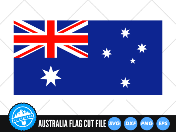 Australian Flag SVG: Graphics for Crafts
