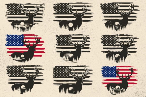 Deer Hunting SVG Bundle: Graphics for Crafts Projects