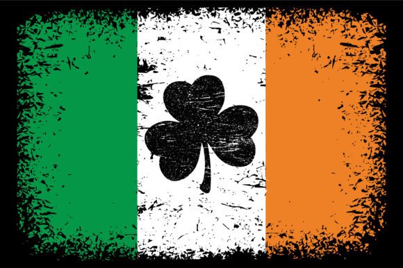 Irish Flag St. Patrick’s Day Graphics for Crafts